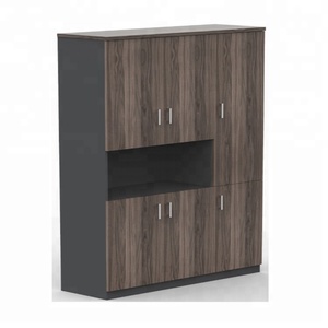 Armoire de classement en bois robuste avec poignée en aluminium pour espace de bureau - Product Image 5
