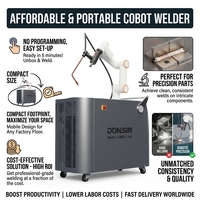 DONSIN RW-Smart Collaborative Welding Cobot Lengan Robot Industri Pengelasan MIG 28kW Sistem Bengkel Tiga Fasa AC380V