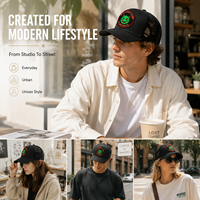 Gorras Originales Chocolate Brown Heavy Twill Snapback Cap con Bordado 3D en Relieve y Contraste en la Parte Inferior, Colección de Diseñador