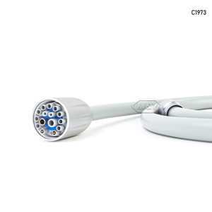 Tubo de fibra óptica para silla Dental, tubo de mano de turbina de 6 agujeros con ajuste Cefla/Anthos/<span class=keywords><strong>Castellini</strong></span>, accesorio de dispositivo para dentistas - Product Image 5