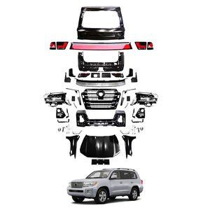 ชุดบอดี้กันชนหน้าสำหรับ Land Cruiser Navigators 2008-2015, อัพเกรดเป็นรุ่น Volcano - Product Image 1