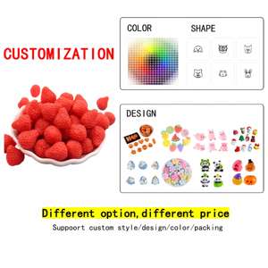 CHENXI Dijes Redondos de Resina Pintados Personalizados, 15mm, Modelo de Dibujos Animados Realistas, para Manualidades, Decoración y Slime - Product Image 6