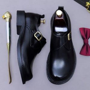 Zapatos de Cuero de Alta Gama, Nuevos, Impermeables, Sin Cordones, para Hombre, Estilo Moderno y Ejecutivo con Suela de Goma - Product Image 5