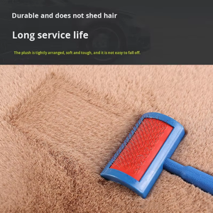 <span class=keywords><strong>Coussin</strong></span> de siège de voiture d'hiver, épaisseur chaude, confortable, en peluche, antidérapant, couleur unie - Product Image 4