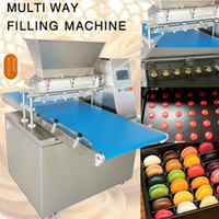 Nouvelle machine à biscuits entièrement automatique en acier inoxydable 304, haute efficacité, multifonction, outil de dépose, pétrin pour pâte à cupcakes