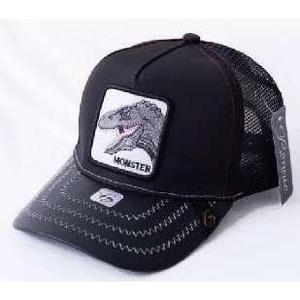 Gorra Monster Trucker de Malla, 6 Paneles, Ajustable, Unisex, Casual, Primavera Verano, Panel Frontal Bordado - Product Image 1