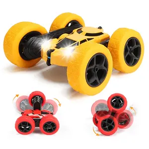 ZIGO TECH Mini Stunt dan Sisi Ganda Flip Mobilana Rc Mainan Mobil Remote