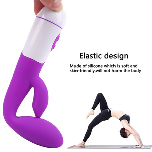 30 frequenza USB ricaricabile in Silicone <span class=keywords><strong>viola</strong></span> Dildo Wireless signora giocattolo del sesso di spinta G Spot coniglio <span class=keywords><strong>vibratore</strong></span> per le donne di sesso femminile - Product Image 2