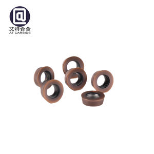 Inserto de fresado CNC RPEW1003MO Herramienta de torno de carburo de tungsteno para acero Acero inoxidable Soporte OEM personalizable Caja cuadrada PVD CVD - Product Image 1