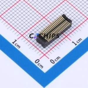 HC-PBB12NC(4.0)-40DP-0.5V-03 Board-to-Board & Backplane Connector SMD,P=0.5mm Connector 40P 0.5mm Slot Butt Joint Vertical Mount - Product Image 2