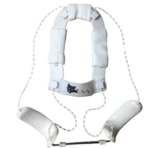 Polia elástica ajustável cinto de apoio respirável para alívio das dores nas costas