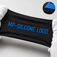 Étiquette de transfert thermique en silicone mat 3D sur mesure, logo de marque, patch pour vêtements, badge en caoutchouc professionnel, OEM