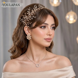 YouLaPan Diadème <span class=keywords><strong>de</strong></span> mariée en strass <span class=keywords><strong>de</strong></span> haute qualité, bijou <span class=keywords><strong>de</strong></span> <span class=keywords><strong>cheveux</strong></span> léger et antidérapant pour coiffure <span class=keywords><strong>de</strong></span> <span class=keywords><strong>mariage</strong></span> avec deux options <span class=keywords><strong>de</strong></span> couleur - Product Image 5