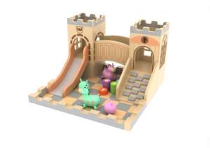 Mini Parco Giochi al Coperto per Bambini, Centro Avventura e Divertimento con Giochi Morbidi - Product Image 2