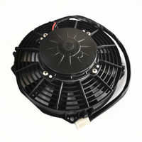 Ventilateur de condenseur haute qualité 7,5 et 8 pouces 12V et 24V, ventilateur de refroidissement de radiateur et de climatisation pour camions et bus