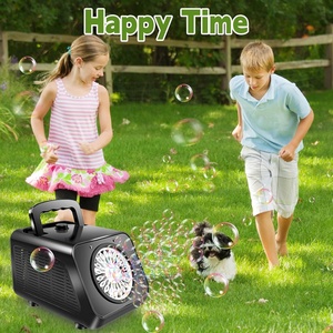 Mùa Hè Ngoài Trời 20 Lỗ Tự Động Bong Bóng Blower Nhà Sản Xuất Đồ Chơi 20000 + Bong Bóng Mỗi Phút Xách Tay Điện Máy Bong Bóng Với Đèn - Product Image 2