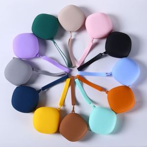 Cartoon Cross-Border Silicone Coin Purse Cute <b>Mini</b> Canvas <b>Pouch</b> and Earphone Bag Portable Student Coin Storage Small Wallet - Product Image 2