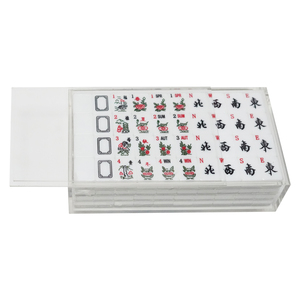 Chất lượng cao và tay nghề tốt sang trọng trong suốt Acrylic hiển thị hộp 5mm 10mm Độ dày hộp để lưu trữ Mạt chược ở moq thấp - Product Image 5