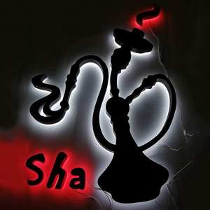 定制壁挂式发光二极管3D广告室内接待公司标志背光标牌 - Product Image 6