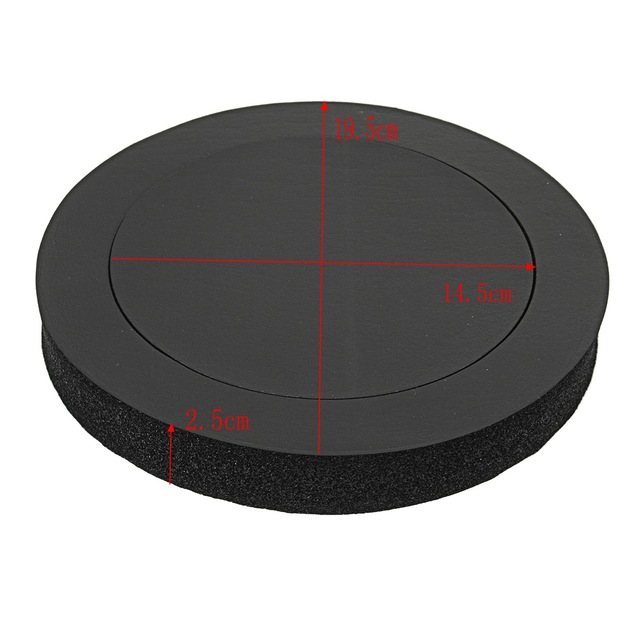 6.5 Inch Car Speaker Ring Bass Door Trim Sound Insulation Cotton Audio Speakers Sound Self Adhesive Insulation Ring