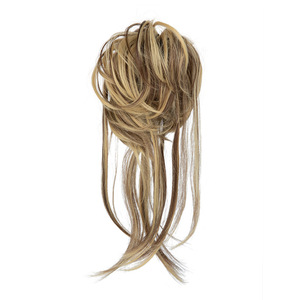 Perruque queue de cheval H16 en fibres haute température, couleurs mélangées, style barbe longue et volumineuse, aspect naturel, pour femme, pour l'Europe et les États-Unis - Product Image 1
