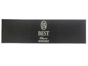 Branded Silicone PVC Bar <b>Mat</b> Rubber <b>Beer</b> Spill Pad Pub Rail <b>Mat</b> Drip Tray Non Slip Service <b>Mat</b> Coaster Placemat - Product Image 3