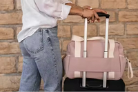 Sac à dos imperméable de grande capacité personnalisable usine vente en gros élégant sac à couches pour maman et bébé mode bohème vintage