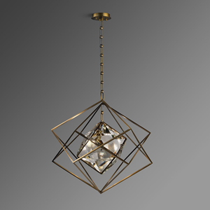 Nouvelle conception Jonathan Browning Luminaire en laiton clair Moderne Lustre en cristal <span class=keywords><strong>Camus</strong></span> pour salon - Product Image 6