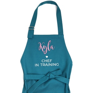 Tabliers pour femmes personnalisés noirs/bruns, respirants, anti-UV, pour la cuisine et la pâtisserie, cadeaux de qualité supérieure, tricotés - Product Image 5