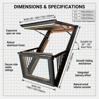 Ventanas de Aluminio con Diseño Europeo Moderno, Insonorizadas, Antirrobo, con Aislamiento Térmico, Plegables, de Apertura Horizontal