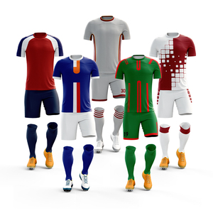 Camiseta de fútbol ecológica personalizable con el último diseño, 100% poliéster, para club. - Product Image 5