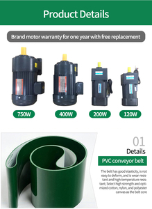 Fabrika fiyat taşınabilir küçük PVC bant konveyör makinesi düz Mini paslanmaz çelik/alüminyum konveyör bant montaj hattı - Product Image 3