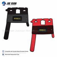 Tappetino in Gomma a Doppio Strato per Cabina Escavatore, Compatibile con R150/R215/R225/R305/R455/R505-7, Ricambi Marca JUEXUAN