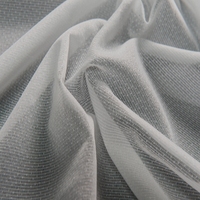 Adhésifs respirants en tricot de chaîne interlignant pour les vêtements d'été et les vêtements légers