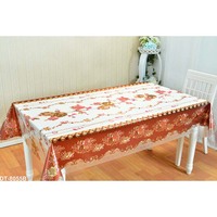 Nappe en lin blanc, or, pour mariage, maison, hôtel, pétales de samouran, rectangulaire, pour Halloween