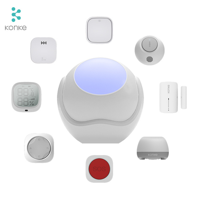 Tuya Zigbee Sensor Smart Home Door and Window Alarm Motion Pir Sensor Tuya Wireless Panic Button