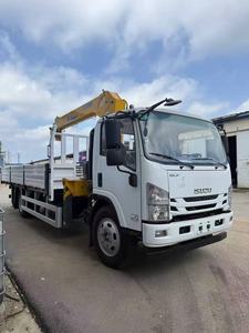 شاحنة بضائع Foton 4x2 مع رافعة 3 طن 4 طن 5 طن رافعة هيدروليكية رافعة محمولة للبيع - Product Image 3