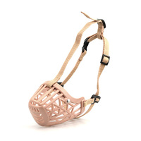 UT Anti-morsure rose drôle chien muselière sécurité respirant en Silicone chiot grand chien cache-bouche garde pour chiens masque pour animaux de compagnie contrôle des aboiements