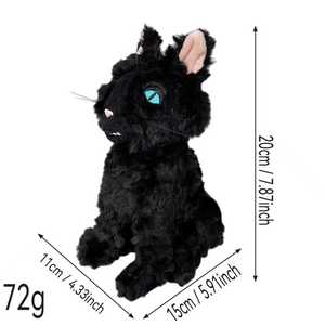 Nuova Serie Coraline e Il <span class=keywords><strong>Nightmare</strong></span> Before Christmas: Peluche Super Morbido con Imbottitura in Cotone PP, Bambola a Forma di Cane, Personaggio del Film - Product Image 5