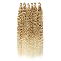 Tissage synthétique bouclé Super Diva en fibre de haute qualité, paquet bon marché