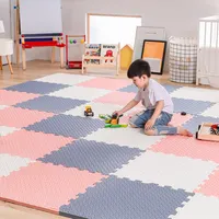 30cm 60cm thickness 1.2cm waterproof baby play floor Interlocking tatami eva foam puzzle mat for kids soft eva