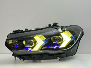 Đảm bảo chất lượng mới-phong cách DRL và biến tín hiệu đèn pha lắp ráp cho 19-22 BMW <span class=keywords><strong>X5</strong></span> (G05) sửa đổi với <span class=keywords><strong>LED</strong></span> Ống Kính Laser - Product Image 6