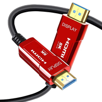 Câble Fibre Optique HDMI 2.1 AOC 8K60Hz 48Gbps Connecteur en Alliage de Zinc Haut de Gamme Câble Coaxial HD pour Téléviseur Moniteur
