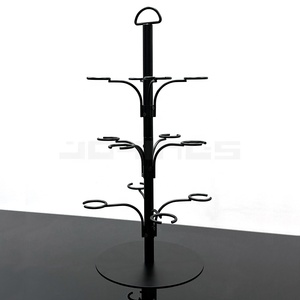 Prezzo di fabbrica 3-Tier bicchiere di vino Cocktail Cup <span class=keywords><strong>albero</strong></span> Stand 18 Champagne flauto titolare <span class=keywords><strong>oro</strong></span> metallo Cocktail <span class=keywords><strong>albero</strong></span> Display - Product Image 1