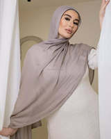Hijab femme prêt-à-porter modal musulman doux élastique casquette instantanée avec sweat-shirt uni intérieur bandanas ethniques