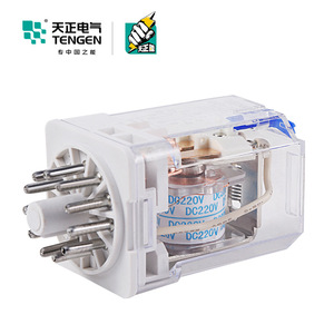 Tengen Jqx 10f <b>Miniature</b> Electromagnetic Relay Dc24V 11 Pin Low Power General Purpose - Product Image 3
