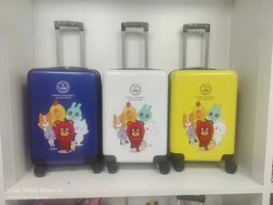 Maleta portátil para <span class=keywords><strong>adolescentes</strong></span> con logotipo estampado UV, equipaje ligero, cartón <span class=keywords><strong>de</strong></span> <span class=keywords><strong>viaje</strong></span>, bolsas lisas, maleta con ruedas, equipaje - Product Image 4