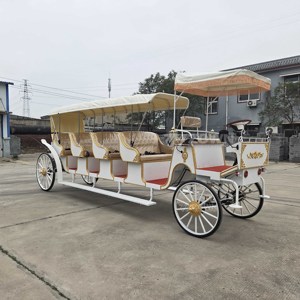 Elegante Carruaje Eléctrico de Cuatro Ruedas para Turismo, con Capacidad para 4 Pasajeros, Ideal para Puntos Turísticos - Product Image 3