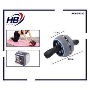Roues d'exercice abdominales rebondissantes bleu ciel de 16 cm pour les exercices abdominaux - Product Image 3