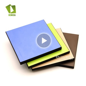 Remica <span class=keywords><strong>HPL</strong></span> nhà máy màu rắn nhỏ gọn Laminate tường Ốp Nhà vệ sinh phân vùng - Product Image 3